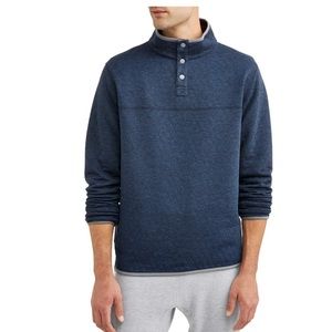 Swiss Tech Quilted Reversible Pullover Top (XL)